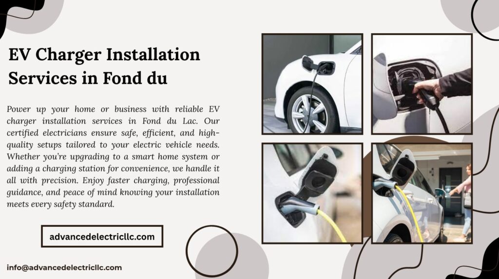 EV Charger Installation Services in Fond du Lac