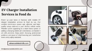 EV Charger Installation Services in Fond du Lac