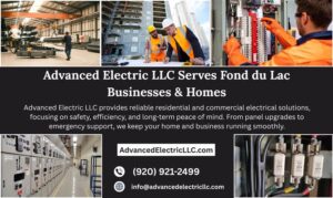 Advanced Electric LLC Serves Fond du Lac Businesses & Homes