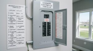 clean wiring electrical panel new construction Fond du Lac