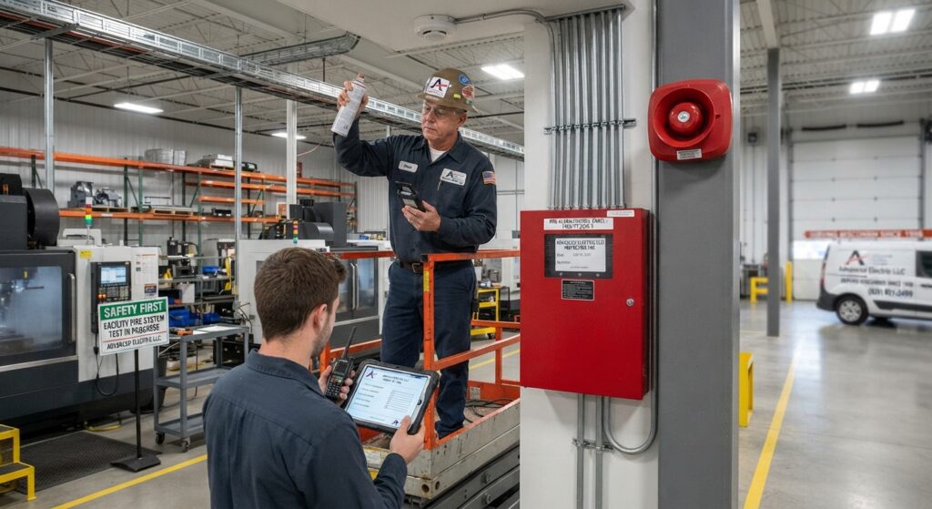 fire alarm installation